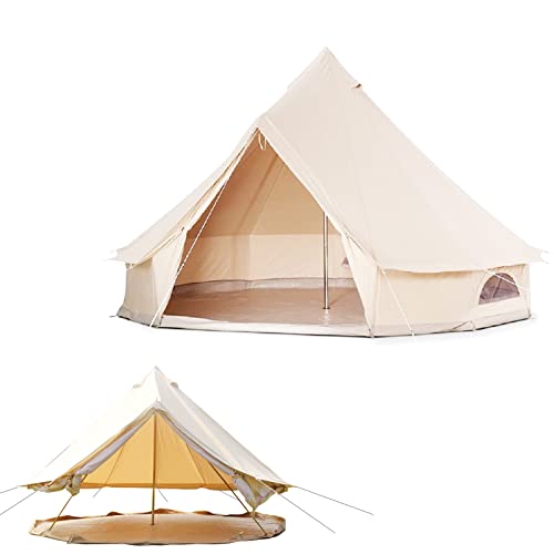 ベルテント　4m ワンポールテント Kanggogo - 4m ベルテント 大きいワンポールテント グランピングテント